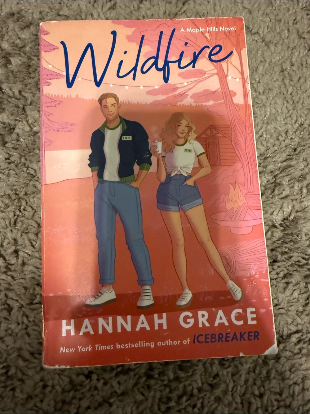 Wildfire by Hannah Grace - book 2 of the Maple Hills series